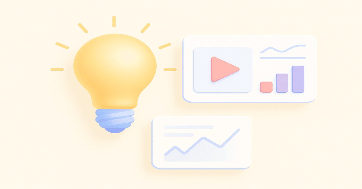 How do I come up with ideas for videos that go into "For you"?