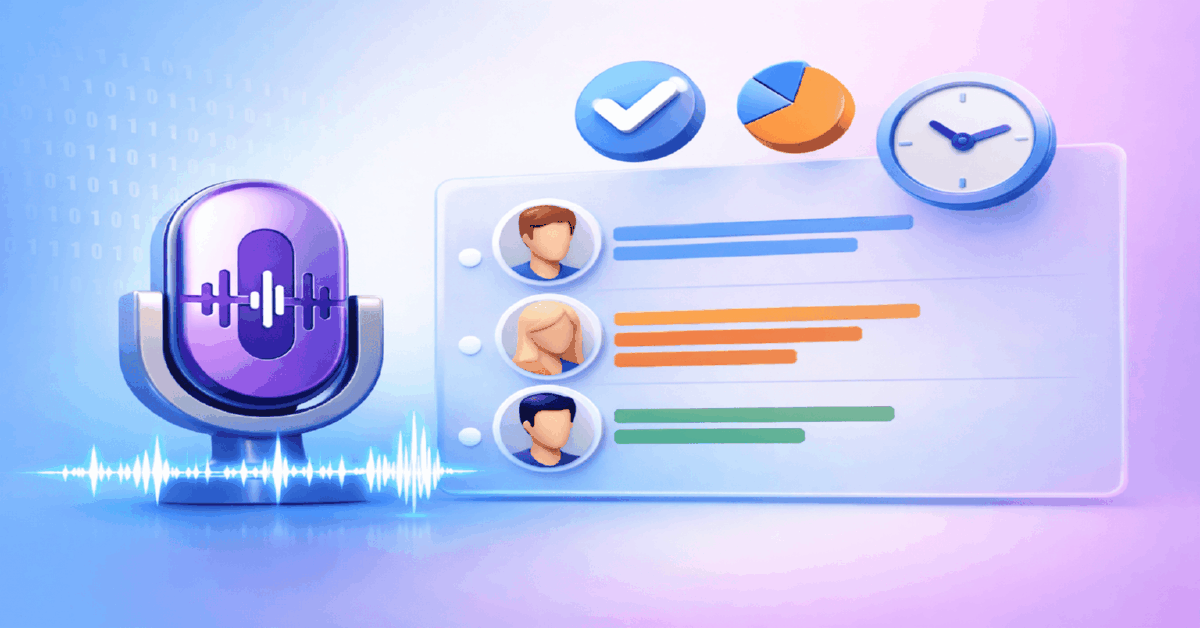 Speech-to-Text и диаризация: расшифровка встреч и разделение спикеров