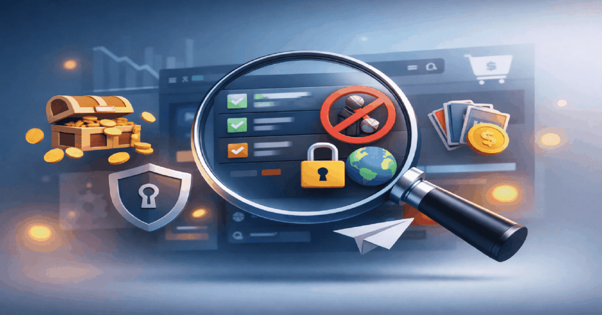 How to check an account before purchasing: checklist for library, VAC/blocks, trade restrictions, regions, email/phone links, and activity history