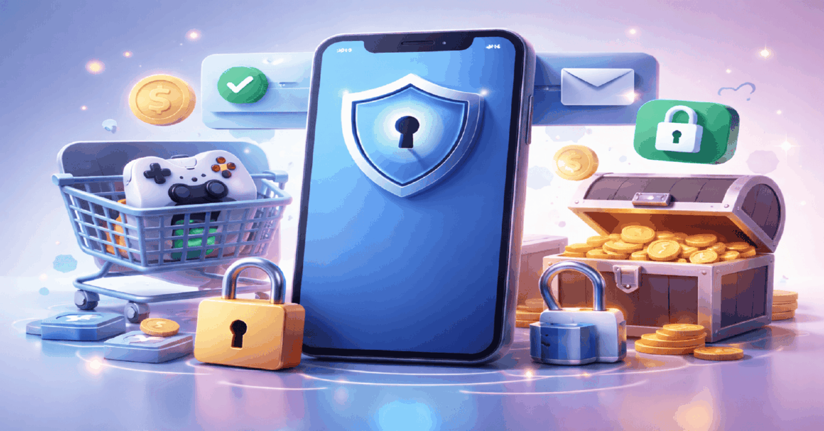 Procedure for safely purchasing an account with games: a step-by-step process from checking the lot to securing access (email/2FA/linking) and fixing the terms and conditions.