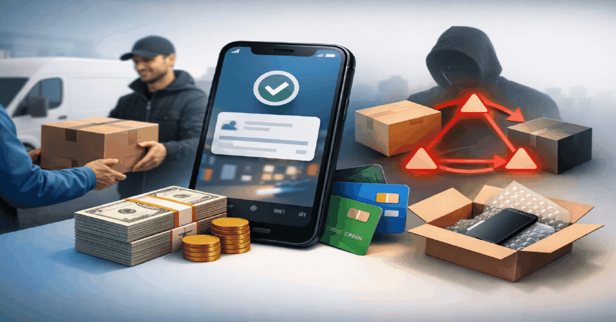 Fraud Involving Physical Goods on Classifieds: Substitutions, Fake Receipts, Couriers, and Triangles