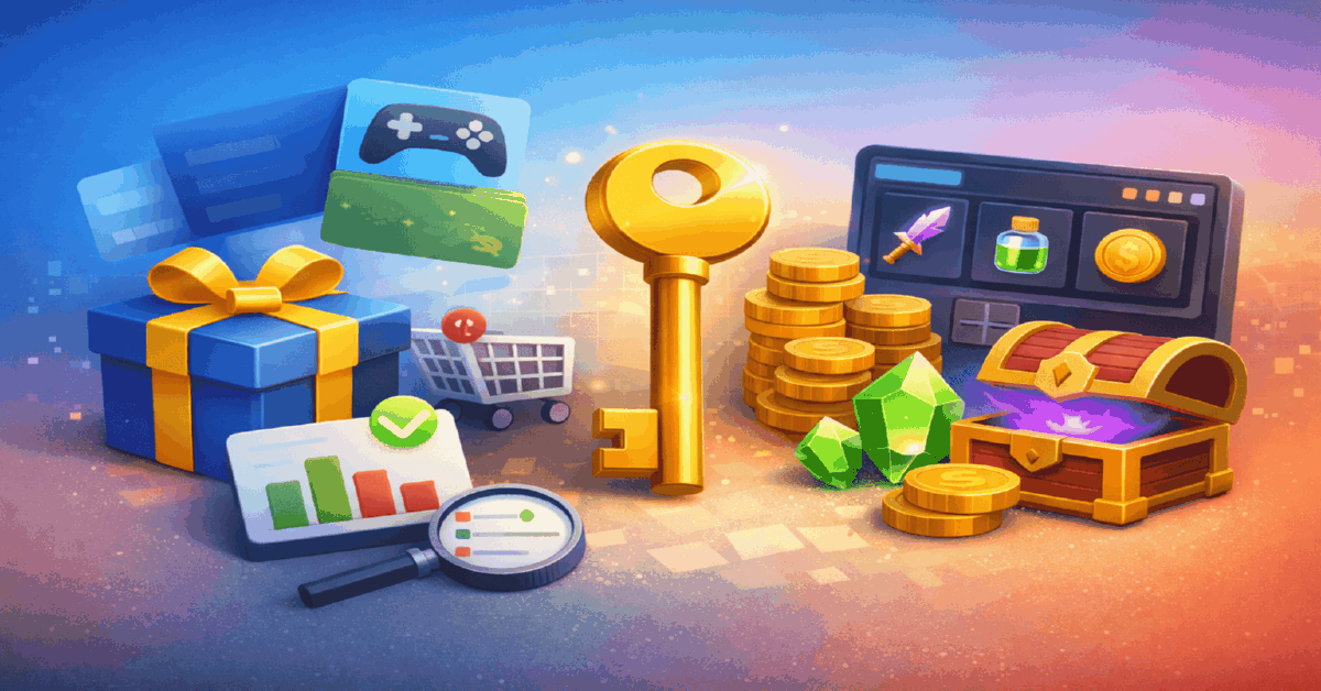 Цифровые товары и игры на классифайдах: ключи, подарки, подписки и предметы