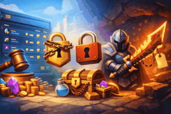 RMT in MMOs and looter games: differences by economy type (auctions, trade locks, bind-on-pickup) and impact on services