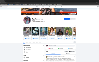 Screenshot 7. Account Facebook Ukraine · Aged 6+ Months · Warm-Up 90d · SMS receiving is enabled · Video Selfie passed· Interests · 50+ Friends · BM · FP · 2FA · Avatar · Email · Cookies · User-Agent